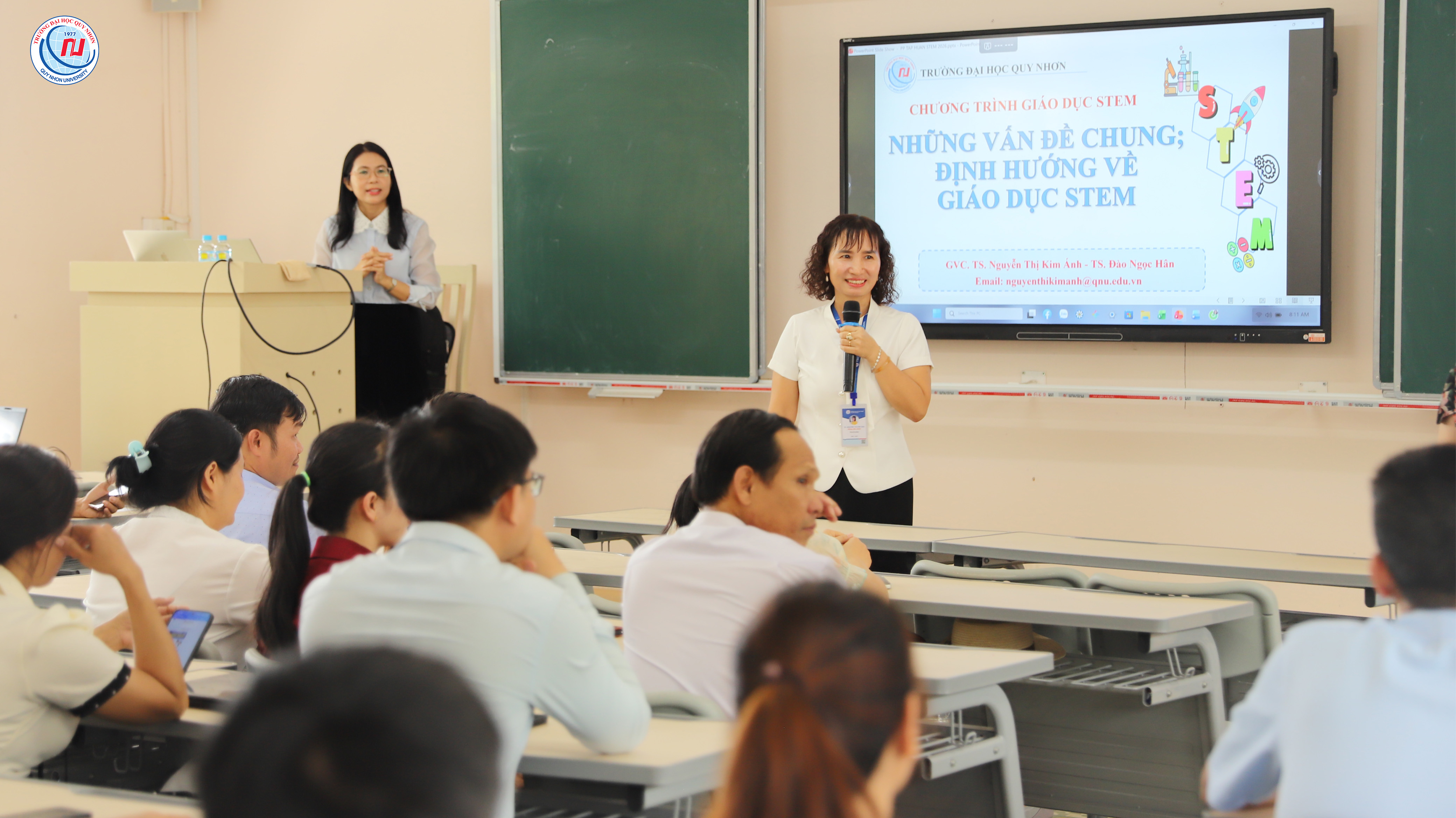 Trường Đại học Quy Nhơn tập huấn, bồi dưỡng giáo viên giảng dạy Chương trình giáo dục STEM 2018 tỉnh Gia Lai năm 2026